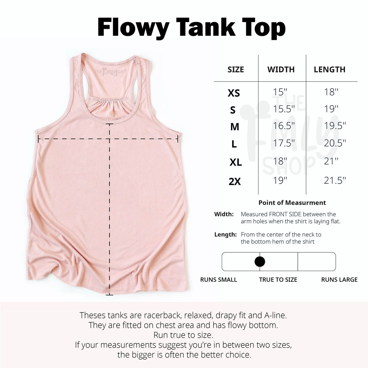 *RTS, I Need My Space Flowy Tank Top
