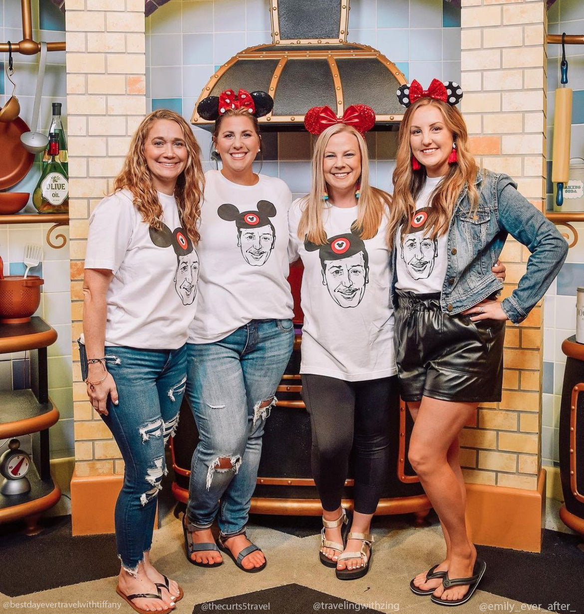 *RTS, Walt in Mickey Ears Tee, Size 2X