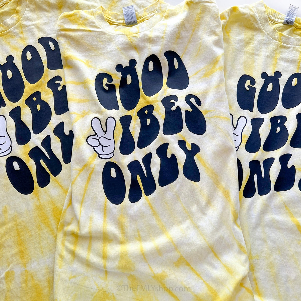 *RTS, Good Vibes Only Tie-Dye Tee