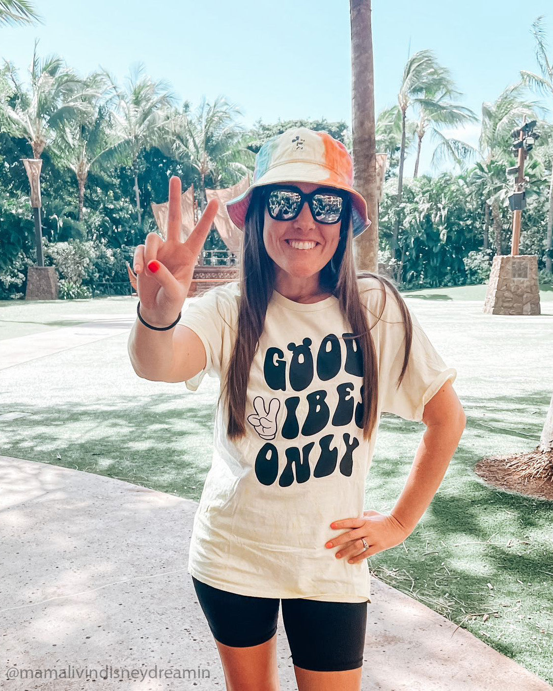 *RTS, Good Vibes Only Tie-Dye Tee