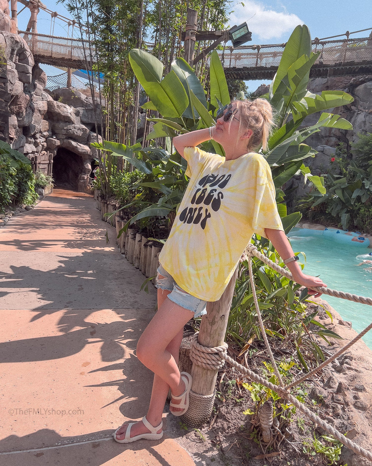 *RTS, Good Vibes Only Tie-Dye Tee