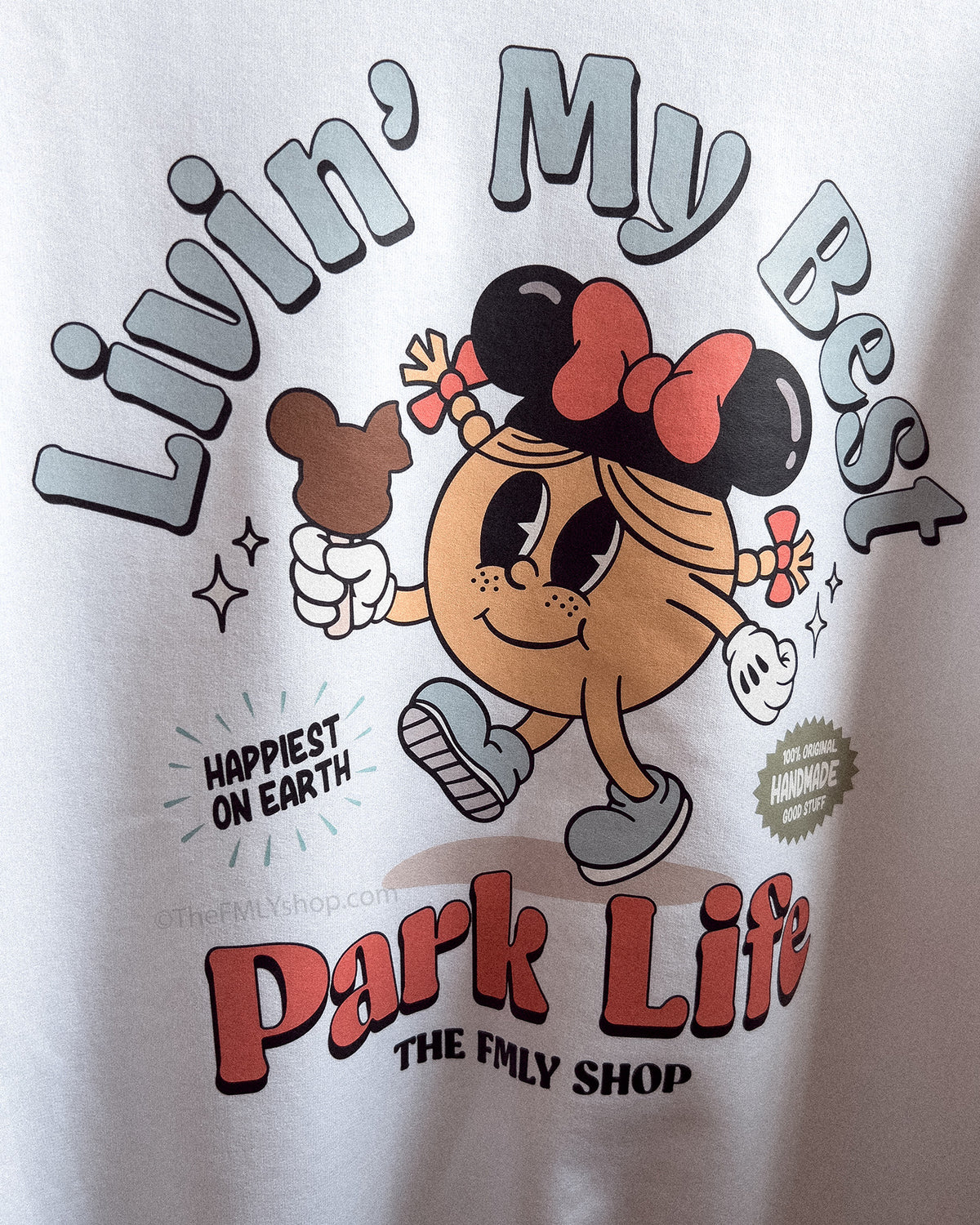 Living My Best Park Life Park Girl Sweatshirt