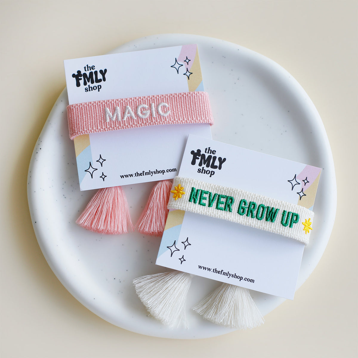 Woven Tassel Bracelet - Never Grow Up