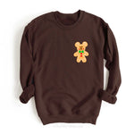 *RTS, Size S, Mickey Gingerbread Pocket Print Sweatshirt