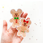 Minnie Gingerbread Sticker
