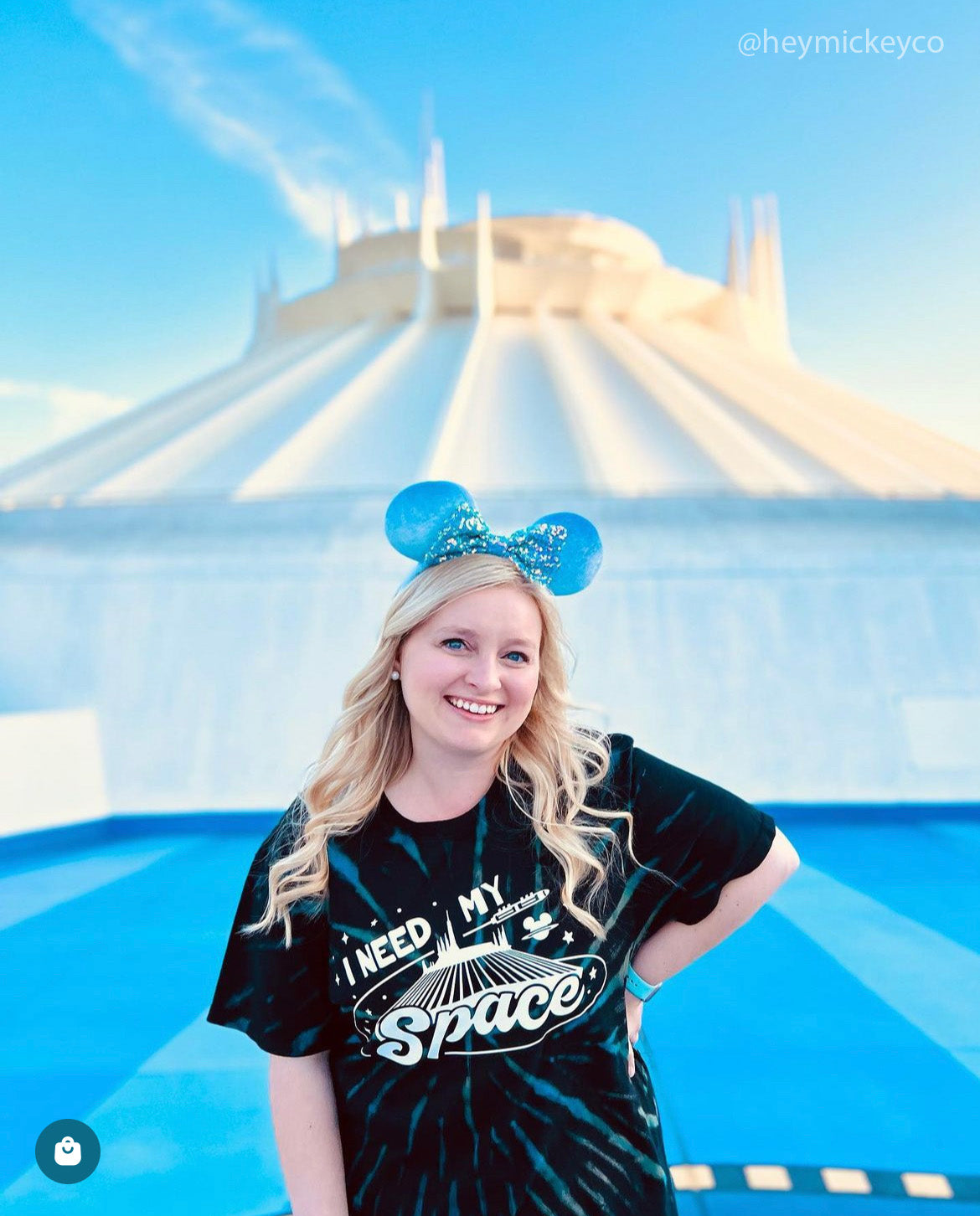 *RTS, I Need My Space, Galaxy Tie Dye Tee, Space Mountain Tee