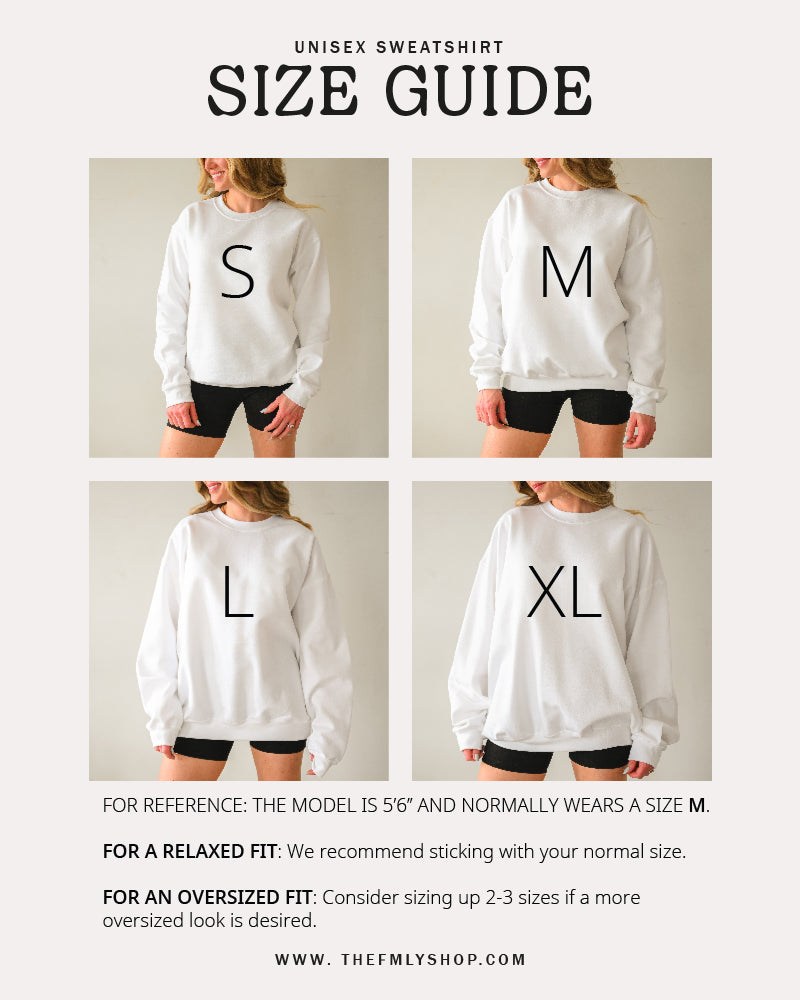 unisex-sweatshirt-size-guide