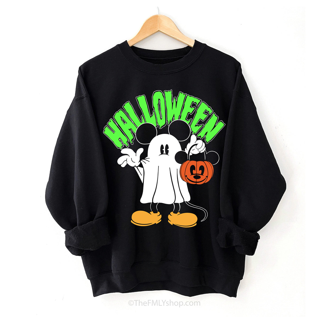 Halloween Mickey Ghost Sweatshirt