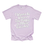*RTS, I Wanna Be Where the People in Mouse Ears Are, Size S, 3X