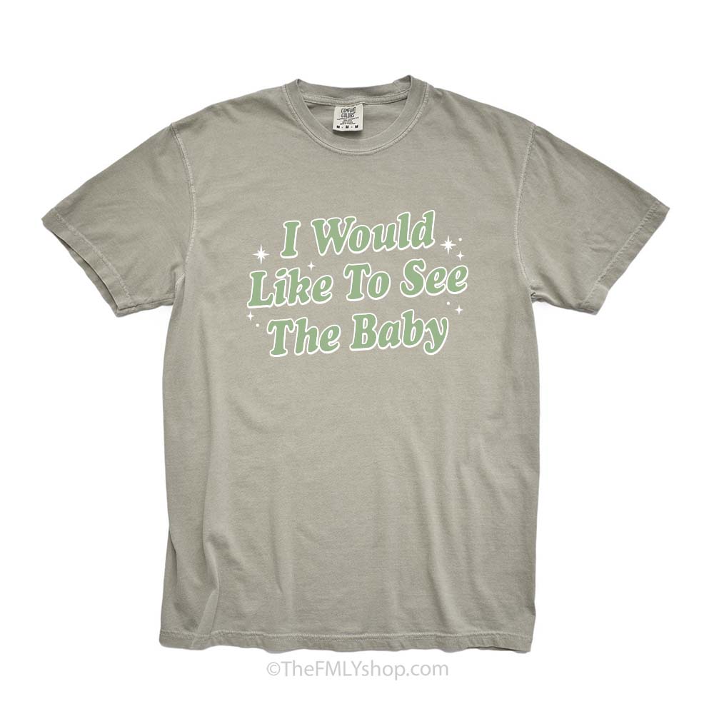 *RTS, I Would Like to See the Baby Tee, Size 3X