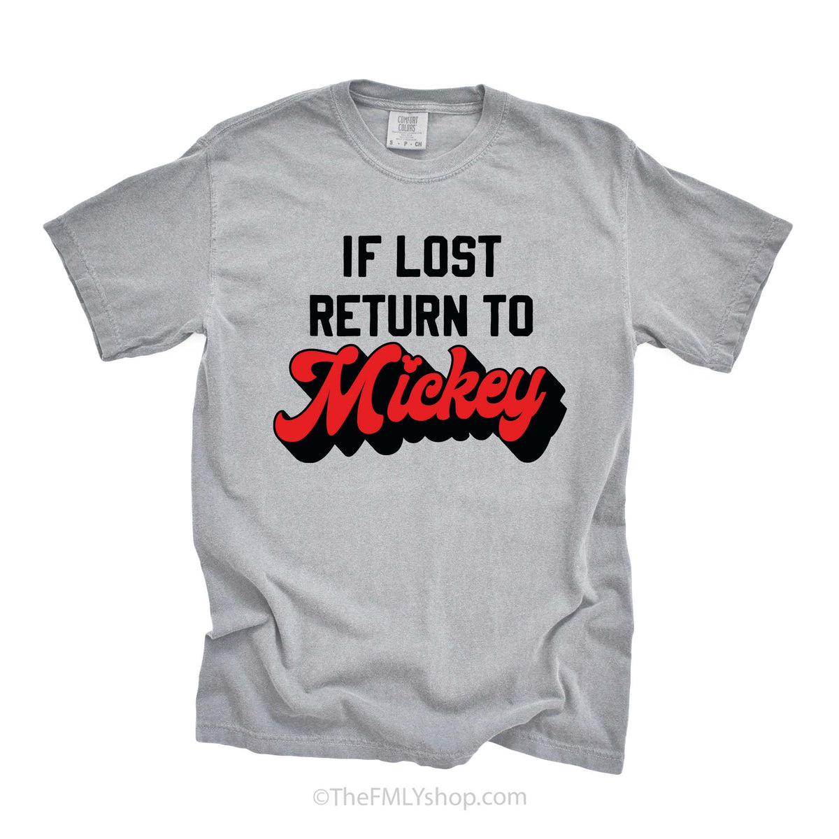 If Lost Return To Mickey Tee