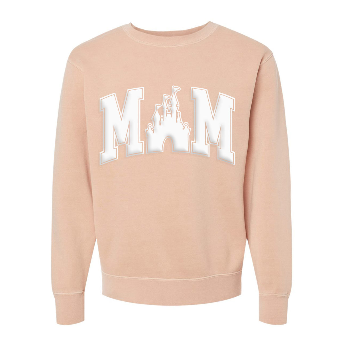 MOM Puff Varsity Sweatshirt, Castle Edition