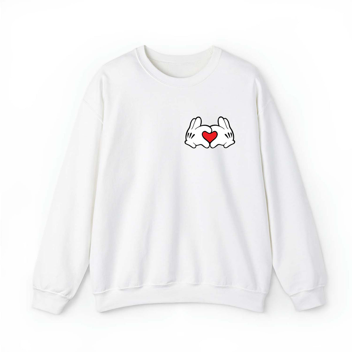 white-sweatshirt-with-pocket-size-mickey-sign-heart
