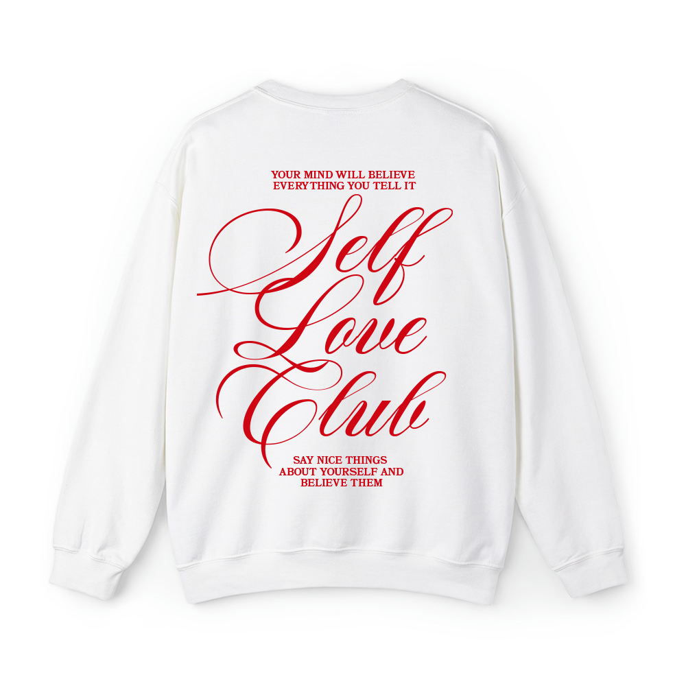 *RTS, Self Love Club Sweatshirt, Size 2X
