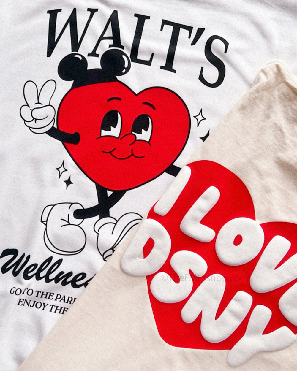 Walt's Wellness Club Heart Mascot Sweatshirt