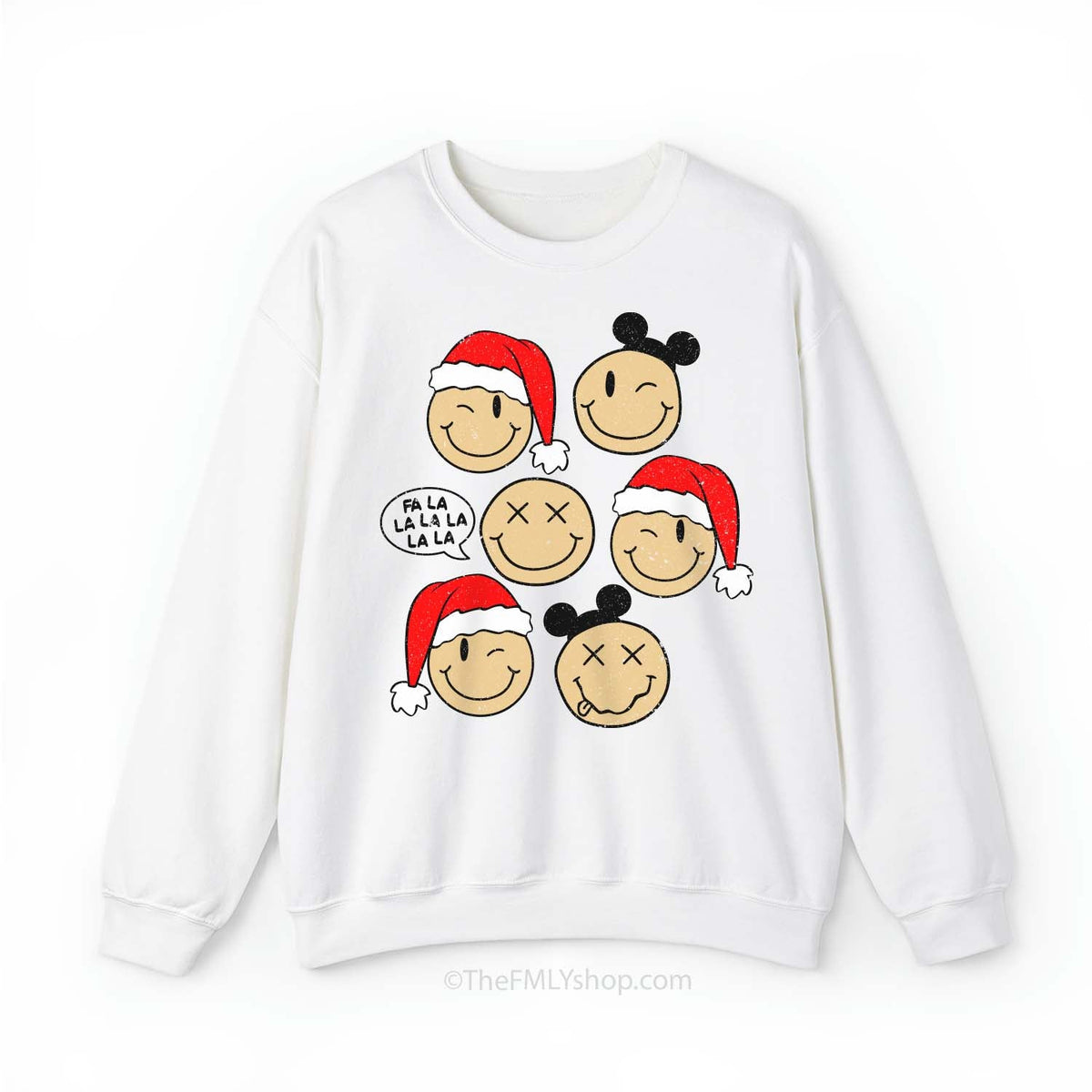 *RTS, Size 2X, Fa La La Smiles Sweatshirt