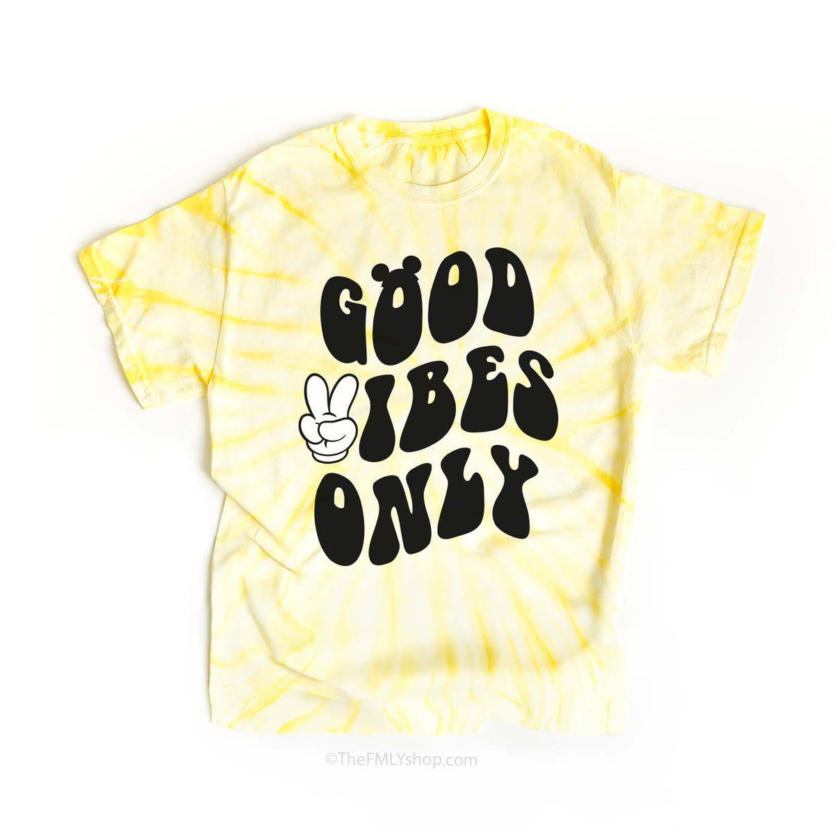 Good Vibes Only Tie-Dye Tee