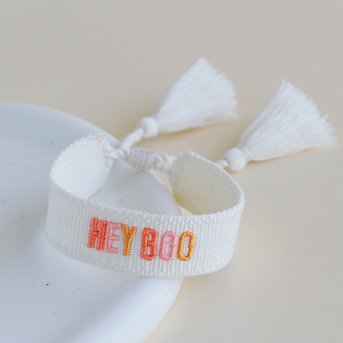 Woven Tassel Bracelet - Hey Boo