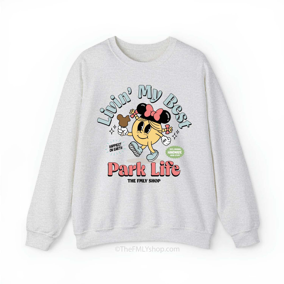 Living My Best Park Life Park Girl Sweatshirt