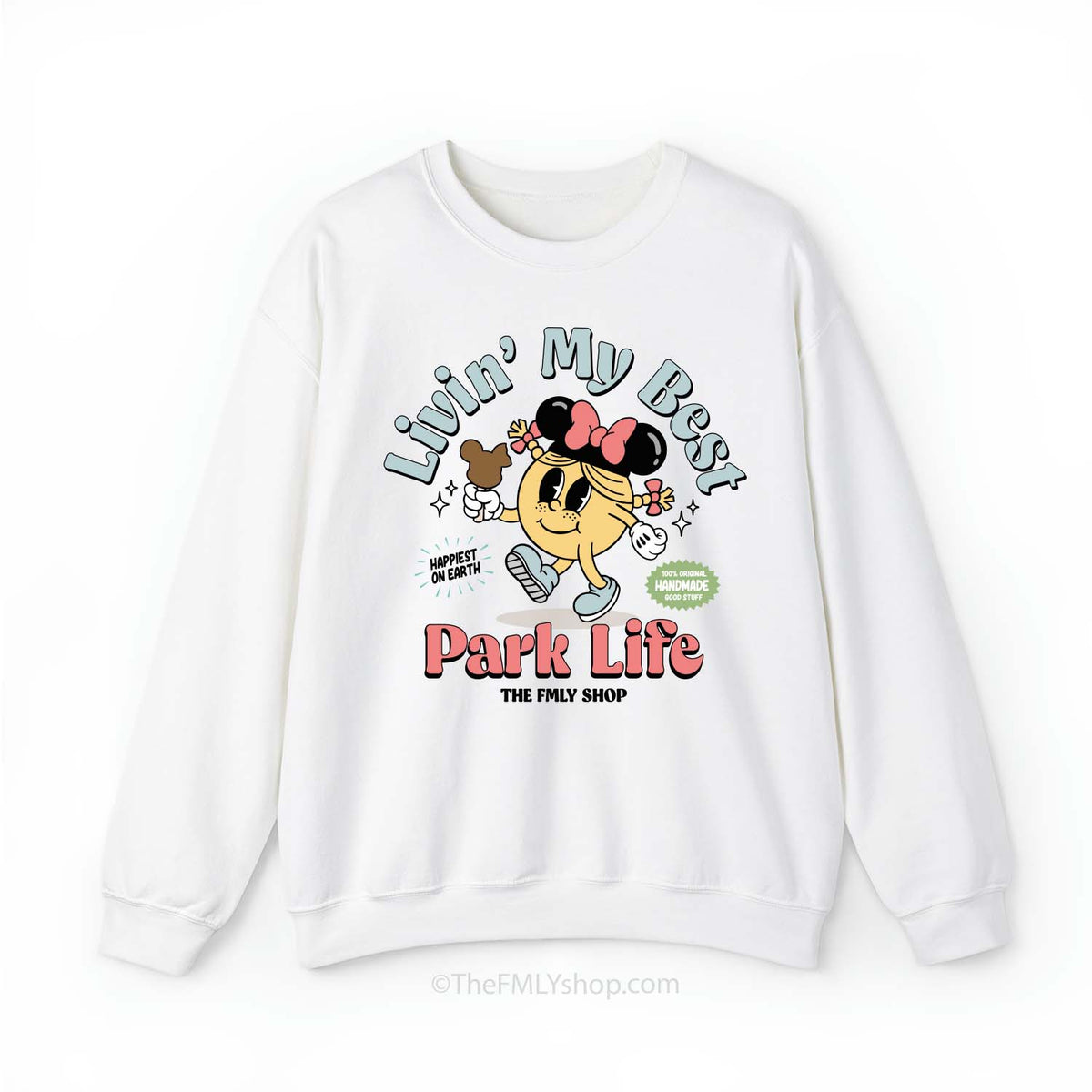 Living My Best Park Life Park Girl Sweatshirt