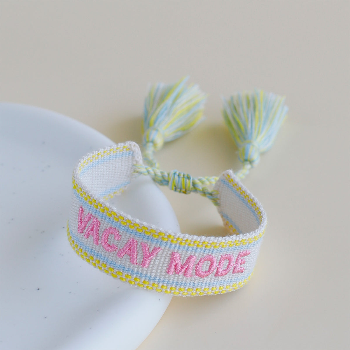 Woven Tassel Bracelet - Vacay Mode