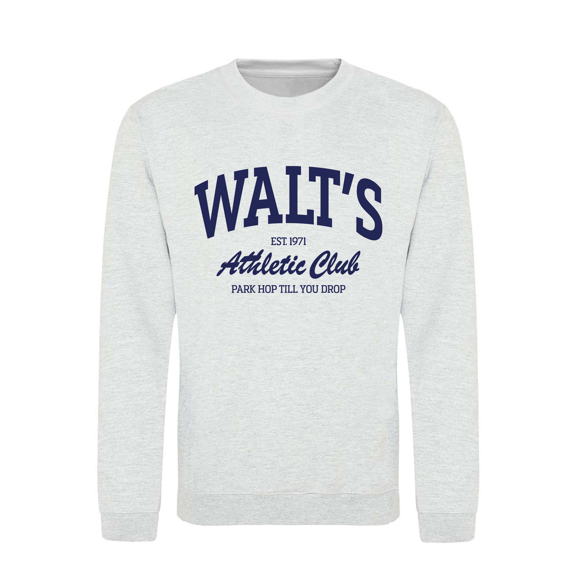 *RTS, Size 3X, Walt's Athletic Club Lightweight Crewneck