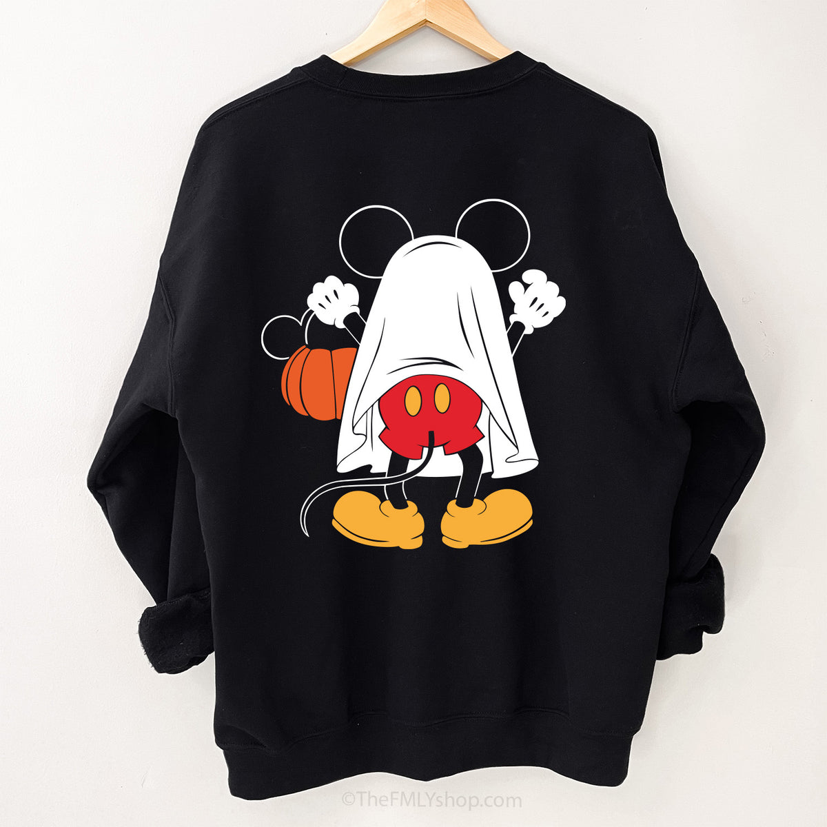 Halloween Mickey Ghost Sweatshirt