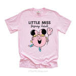 Little Miss Chode White Mens/Unisex Cotton T-Shirt - Size Medium