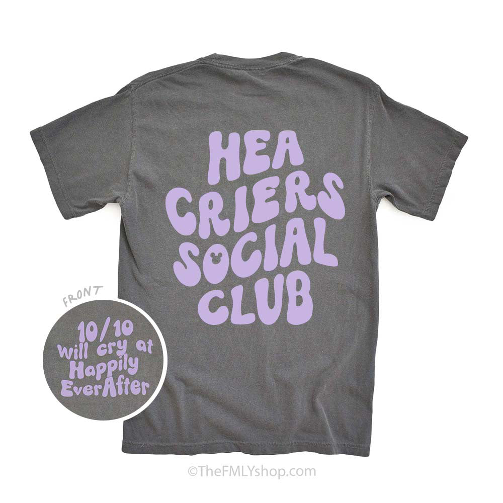 HEA Criers Social Club, Happily Ever After Tee