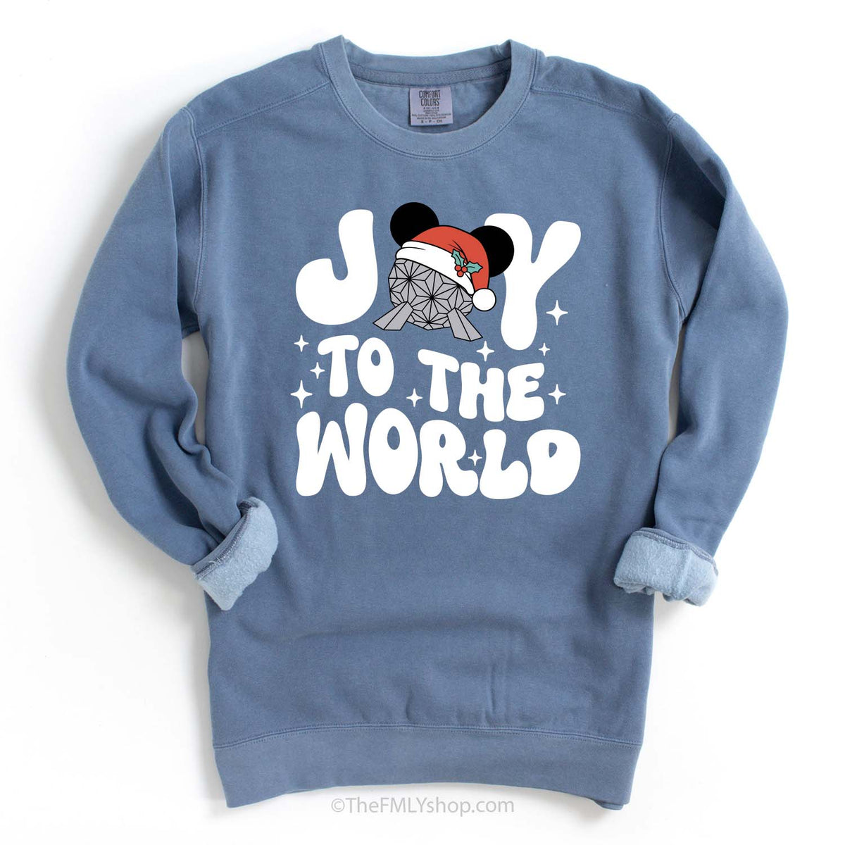 Joy to the World Epcot Christmas Sweatshirt