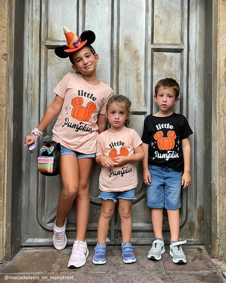 Little Pumpkin Tee Mickey Pumpkin Tee, Kids Size