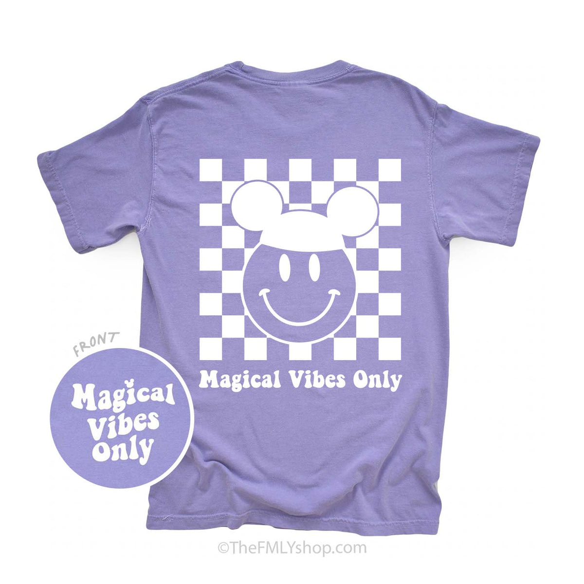 Magical Vibes Only Smiley Tee