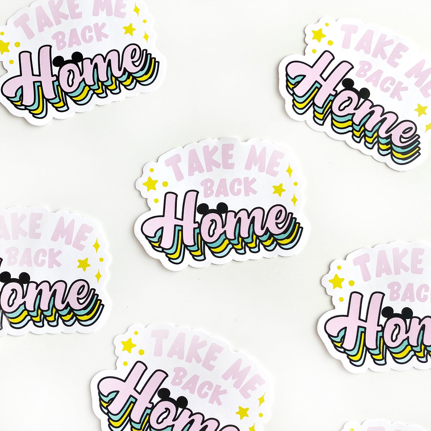 Sticker Back Home Take Me Back Home Sticker– THE FMLY SHOP