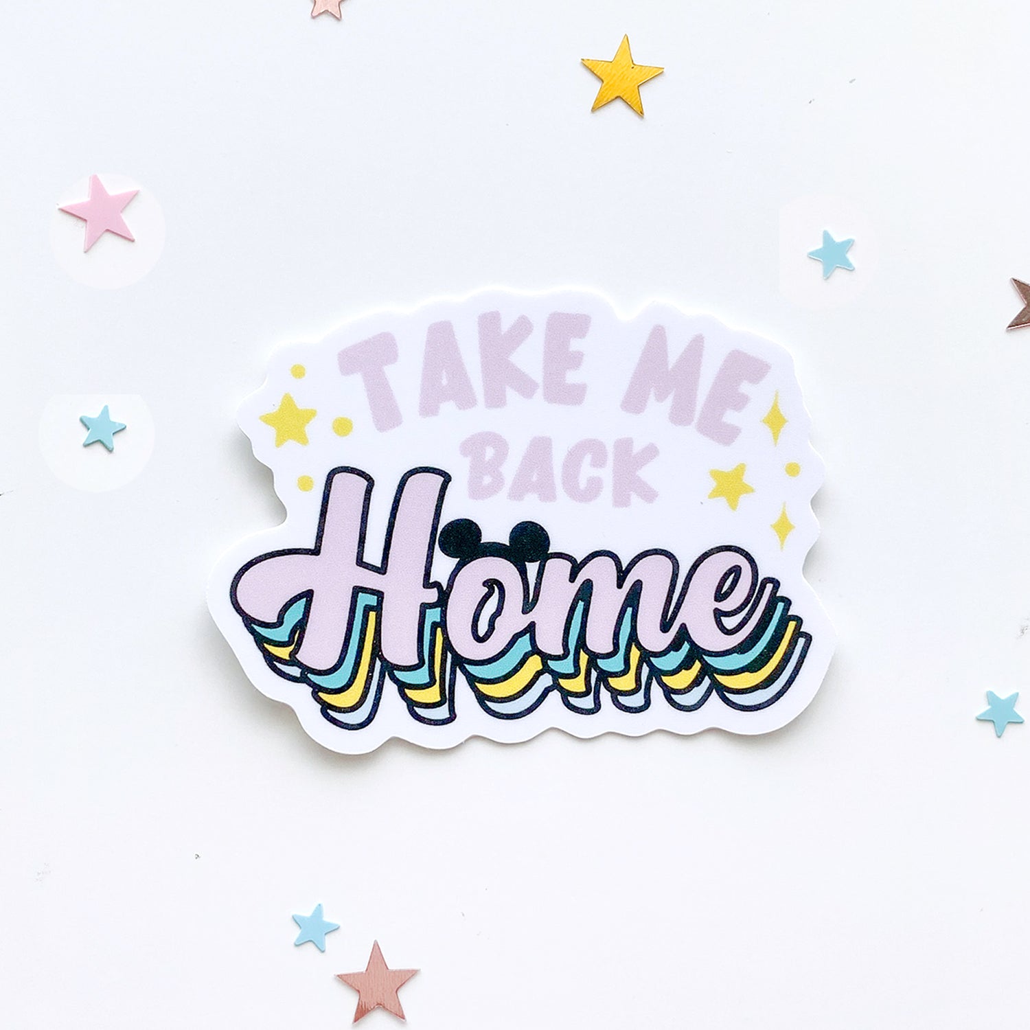 Sticker Back Home Take Me Back Home Sticker– THE FMLY SHOP