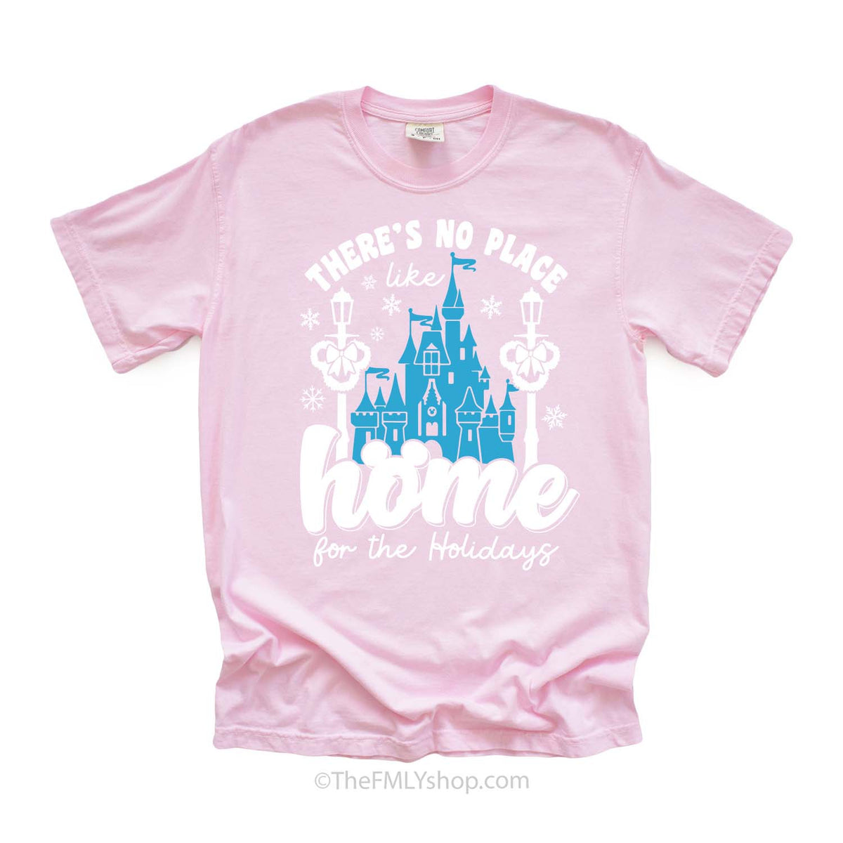 There's No Place Like Home for the Holidays Christmas Tee